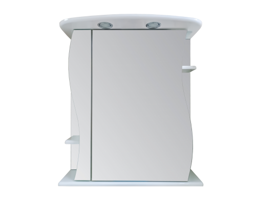 Купить Лиана - 65 Зеркало - шкаф (свет) лев. в магазине сантехники Santeh-Crystal.ru