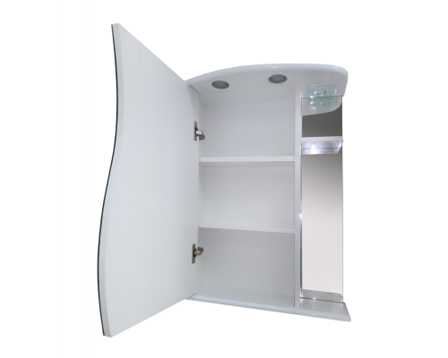 Купить Лиана - 65 Зеркало - шкаф (свет) лев. в магазине сантехники Santeh-Crystal.ru