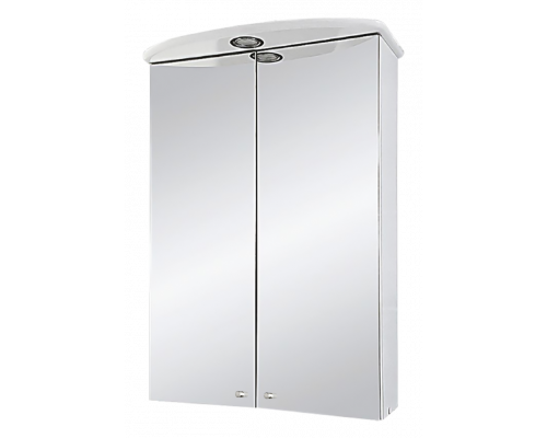 Заказать Мимоза - 50 зеркало - шкаф (свет) в магазине сантехники Santeh-Crystal.ru