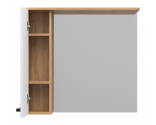 Купить Крафт - 80 Зеркало с 1 шкаф. левый в магазине сантехники Santeh-Crystal.ru