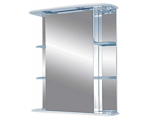 Заказать МАГНОЛИЯ-65 зеркало-шкаф прав.  (свет) в магазине сантехники Santeh-Crystal.ru