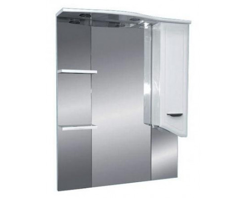 Приобрести Дрея - 75 Зеркало - шкаф прав. (свет) в магазине сантехники Santeh-Crystal.ru