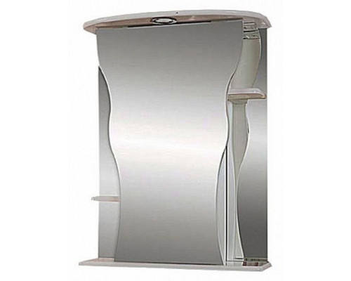 Приобрести Каприз - 55 Зеркало - шкаф прав. (свет) в магазине сантехники Santeh-Crystal.ru