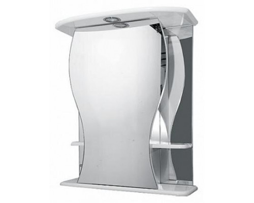 Приобрести Карина - 60 Зеркало - шкаф прав. (свет) в магазине сантехники Santeh-Crystal.ru