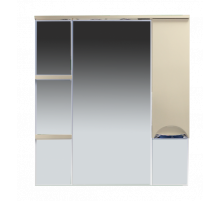 Кристи - 90 Зеркало - шкаф прав. (свет) БЕЖ.
