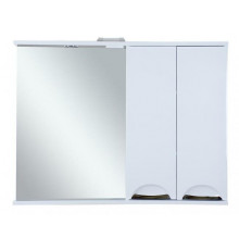 Куба- 105 Зеркало-шкаф(свет) прав.