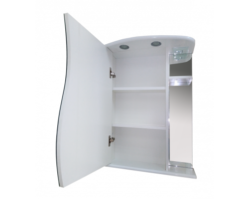 Заказать Лиана - 60 Зеркало - шкаф лев. (свет) в магазине сантехники Santeh-Crystal.ru