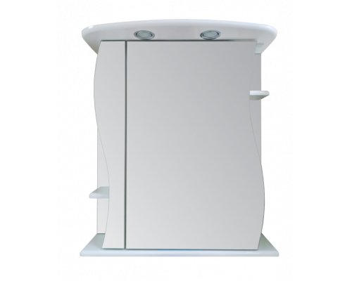 Купить Лиана - 65 Зеркало - шкаф (свет) лев. в магазине сантехники Santeh-Crystal.ru