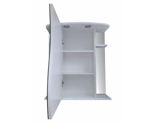 Купить Лиана - 65 Зеркало - шкаф (свет) лев. в магазине сантехники Santeh-Crystal.ru