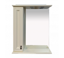 Лувр - 65 Зеркало со шкафчиком, лев., слоновая кость