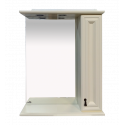 Лувр - 65 Зеркало со шкафчиком, прав., слоновая кость