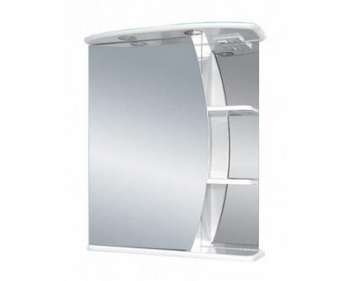 Приобрести Луна - 55 Зеркало - шкаф лев. (свет) в магазине сантехники Santeh-Crystal.ru