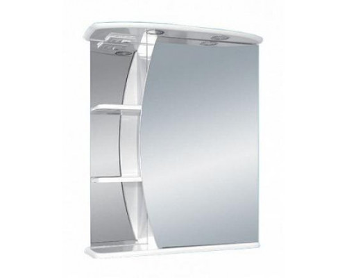 Приобрести Луна - 55 Зеркало - шкаф прав. (свет) в магазине сантехники Santeh-Crystal.ru