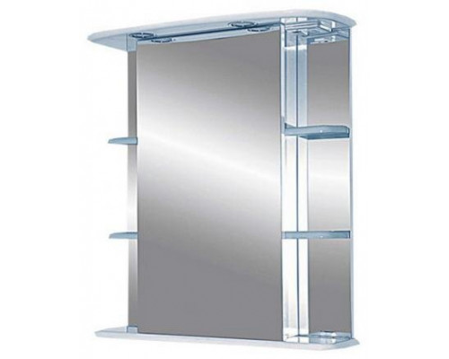 Заказать МАГНОЛИЯ-65 зеркало-шкаф прав.  (свет) в магазине сантехники Santeh-Crystal.ru