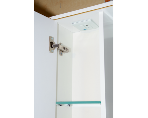 Купить Париж - 65 Зеркало - шкаф левое белая патина в магазине сантехники Santeh-Crystal.ru