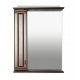 Купить Рим - 60 Зеркало со шкафчиком, лев., орех в магазине сантехники Santeh-Crystal.ru