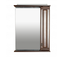 Рим - 60 Зеркало со шкафчиком, прав., орех