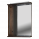 Купить Рим - 75 Зеркало со шкафчиком, лев., орех в магазине сантехники Santeh-Crystal.ru