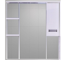 Селена - 90 Зеркало - шкаф прав.