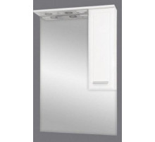 Стелла - 65  Зеркало - шкаф прав.(свет) с фацетом