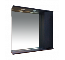 Элвис - 85 Зеркало-шкаф прав. (свет) венге