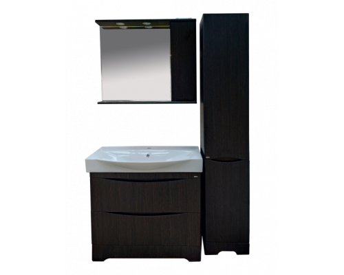 Приобрести Элвис - 85 Зеркало-шкаф прав. (свет) венге в магазине сантехники Santeh-Crystal.ru