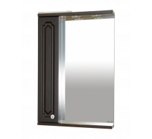 Александра - 55 Зеркало-шкаф лев. (свет) ВЕНГЕ