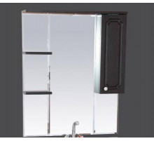 Александра - 75 Зеркало-шкаф прав. (свет) ВЕНГЕ