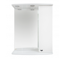 АСТРА-55 зеркало-шкаф прав. (свет)