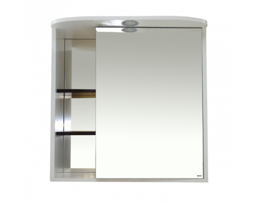 Купить Венера - 80 Зеркало-шкаф прав. со светом комбинированное в магазине сантехники Santeh-Crystal.ru