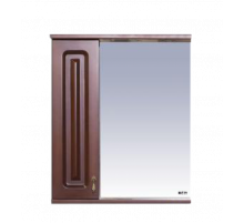 Вояж - 60 Зеркало-шкаф лев. коричневый