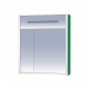 Приобрести Джулия - 75 Шкаф зеленый зеркальный в магазине сантехники Santeh-Crystal.ru