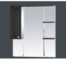 Александра - 85 Зеркало-шкаф лев. (свет) ВЕНГЕ