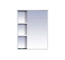 Венера - 55 Зеркало-шкаф прав. со светом белое