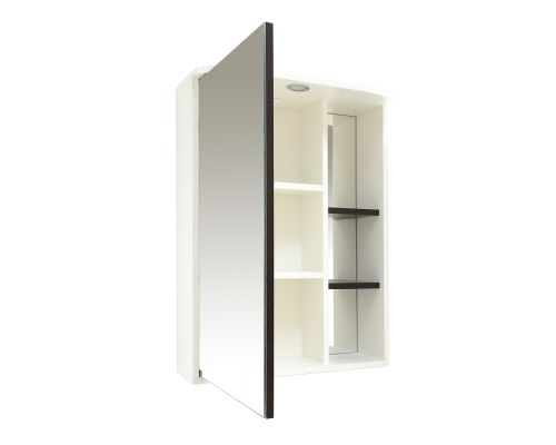 Заказать Венера - 55 Зеркало-шкаф лев. со светом комбинированное в магазине сантехники Santeh-Crystal.ru