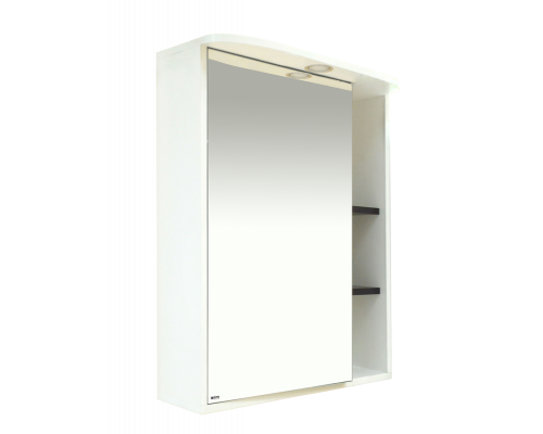 Заказать Венера - 55 Зеркало-шкаф лев. со светом комбинированное в магазине сантехники Santeh-Crystal.ru