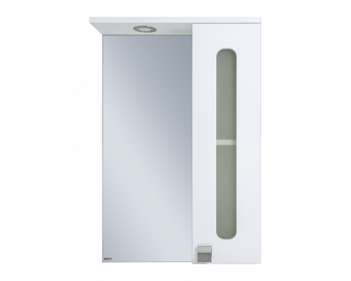 Заказать Урал - 50 Зеркало-шкаф со светом правый в магазине сантехники Santeh-Crystal.ru