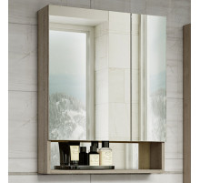 Дунай - 60 Зеркало-шкаф с полочкой