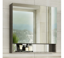 Темза - 75 Зеркало-шкаф с полочкой
