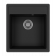 ИМПЕРИАЛ - 46 см Мойка кухонная кварц.композит. прямоуг.(блок 45) антрацит