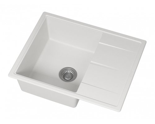 ТИТАН - 65 см Мойка кухонная кварц.композит. прямоуг.(блок 50) жасмин