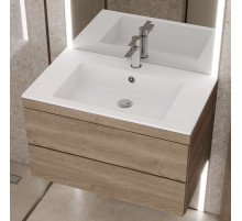 Раковина для ванной полувстраиваемая Uperwood Megan 80 см, белая матовая