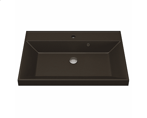 Santeh-Crystal.ru: Раковина кварцевая для ванной Uperwood Classic Quartz (70 см, коричневая матовая, трюфель) Заказать Раковина кварцевая для ванной Uperwood Classic Quartz (70 см, коричневая матовая, трюфель) в магазине сантехники Santeh-Crystal.ru