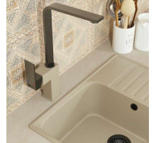 Смеситель для кухни Uperwood UPD-002 (08, вороненая сталь/лён)