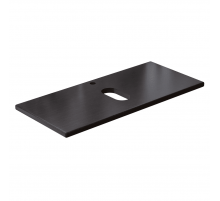 Столешница под раковину для ванной накладная Uperwood Tanos (100 см, накладная, темное дерево)