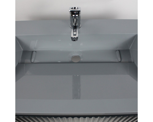 Раковина для ванной Uperwood Next Premium 70 см, серый глянец