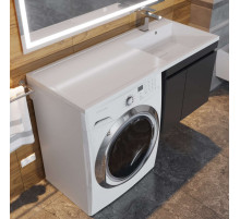 Раковина над стиральной машиной Uperwood Magenta (110 см, правая)