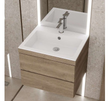 Раковина для ванной полувстраиваемая Uperwood Megan 60 см, белая матовая