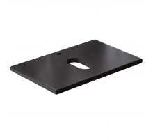 Столешница под раковину для ванной накладная Uperwood Tanos (70 см, накладная, темное дерево)