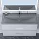Заказать Раковина кварцевая для ванной Uperwood Foster Quartz (100 см, серая матовая, бетон) в магазине сантехники Santeh-Crystal.ru